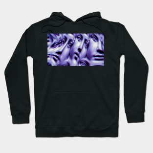 Rush hour // Face to face // Glitch Art Hoodie